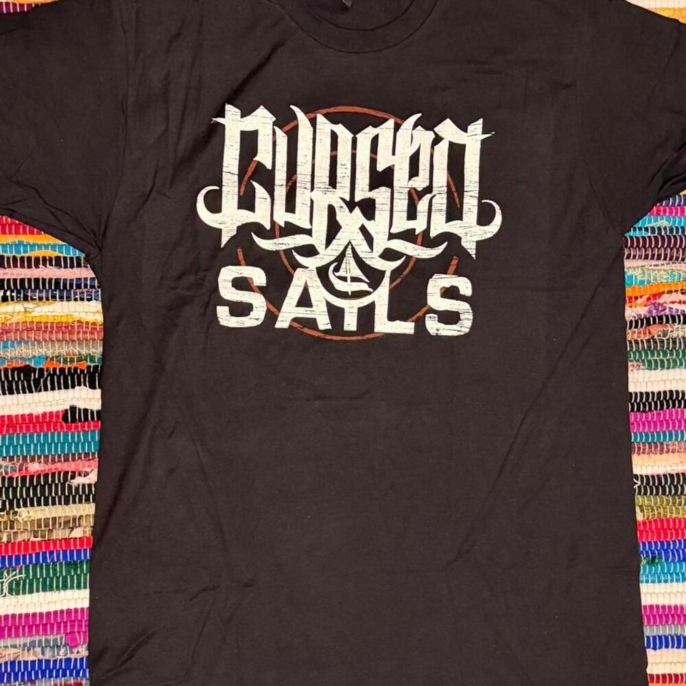 Tultex Men's Black and Grey T-shirt